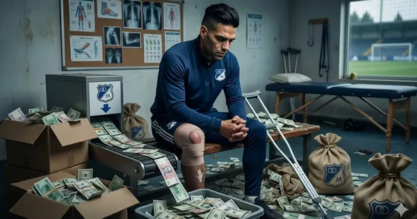 Falcao y la penosa realidad con Millonarios