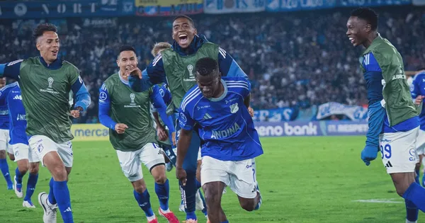 Quintero anota el gol de la victoria y le da vida a Millos en la copa sudamericana