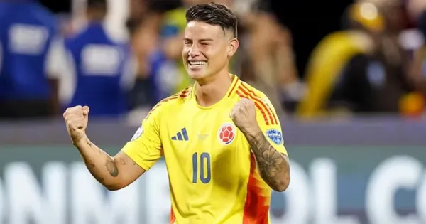 James y el última baile con la Selección
