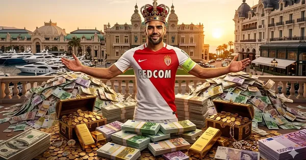 Falcao y su fortuna en el AS Mónaco