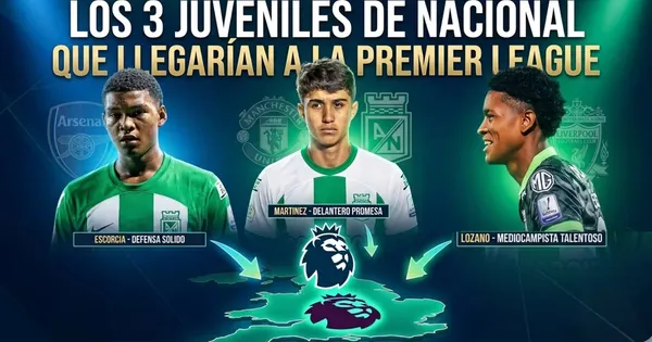 Los juveniles de Nacional que se van a la Premier League