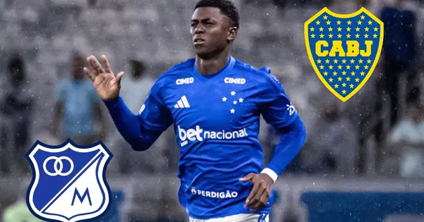 Gol de la victoria de Neyser Villarreal ante Boca, revive y unde, también, a Millonarios