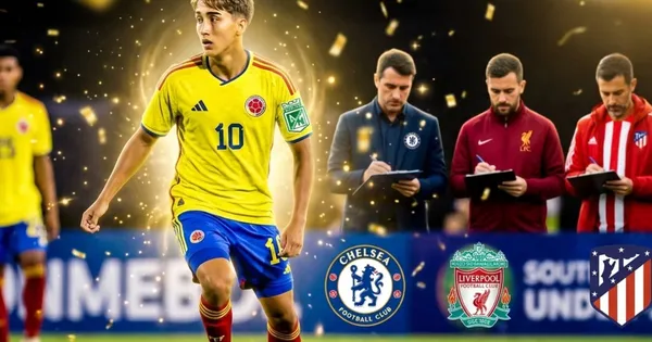 Samuel Martínez la gran figura del sudamericano Sub 17 ¡Hay futuro!