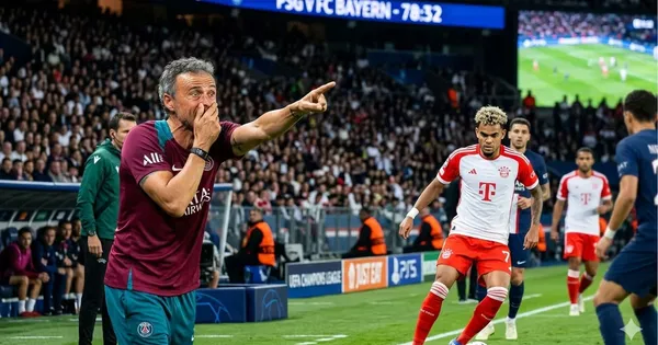 Preocupación total para Luis Enrique, el cambio que hará para defender a Luis Díaz