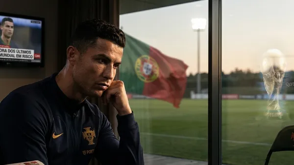 Cristiano Ronaldo y su lesión en la última convocatoria previa al Mundial