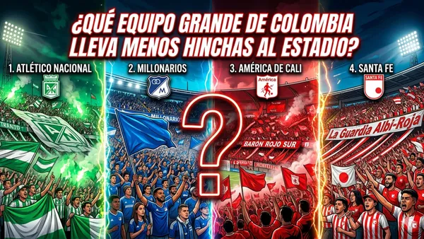 El equipo que menos hinchas lleva al estadio
