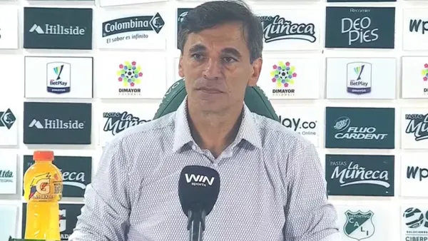 Fabián Bustos, DT de Millonarios, habló sobre el empate sin goles ante el Cali - DIMAYOR
