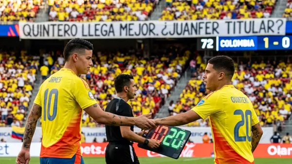 James y Quintero ¿Quién debe ser titular?