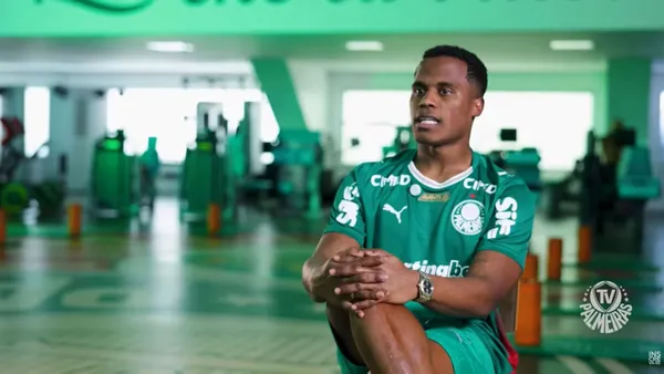 Jhon Arias confesó la responsabilidad que tendrá en Palmeiras - Captura de pantalla Palmeiras TV
