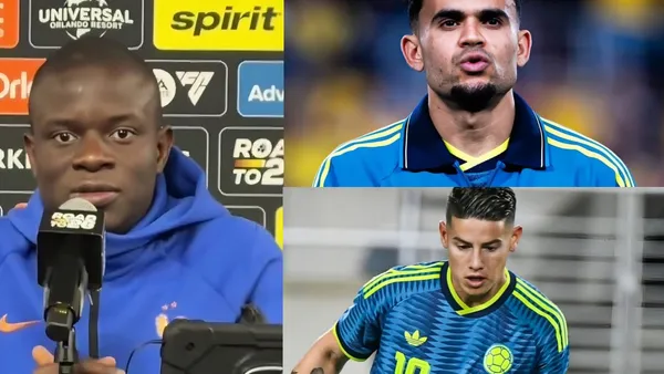 Kanté lo deja claro, los únicos que conoce son a James y Luis Díaz