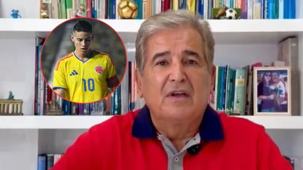 La crítica de Pinto hacia James Rodríguez y su actual rendimiento con la Selección Colombia