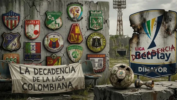 La liga colombiana en su peor momento