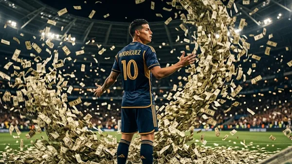 La multimillonaria cifra que ha movido James Rodríguez a lo largo de su carrera
