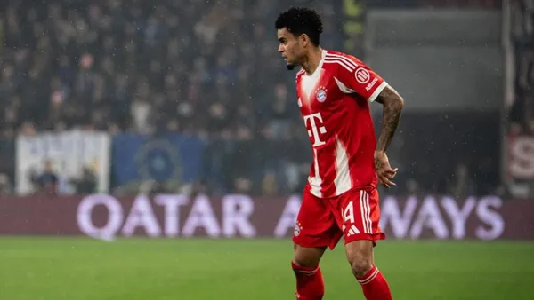 La reacción del campeón del mundo al nivel de Luis Díaz en el Bayern Múnich - X @LuisFDiaz19