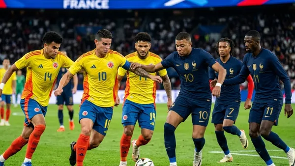 La superioridad de los franceses, vs. la falta de recambio de los colombianos