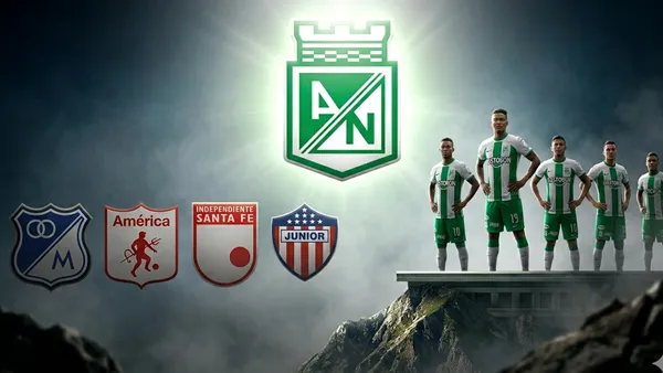 La única y verdadera cantera del fútbol colombiano: Atlético Nacional ¡Me remito a los datos!