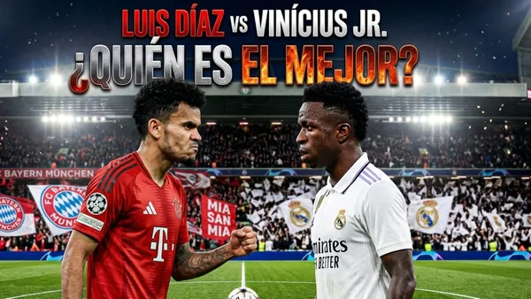 Luis Díaz vs. Vinicius Jr, quién es mejor