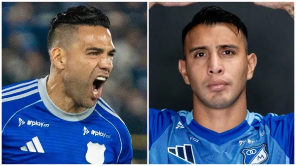 Millonarios informó las lesiones de Radamel Falcao y Rodrigo Contreras