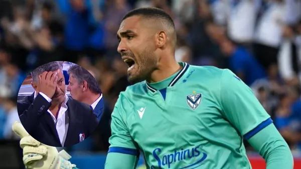 Montero la gran figura de Vélez ante River