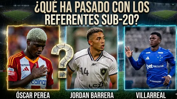 Qué pasó con los referentes sub 20 de Colombia