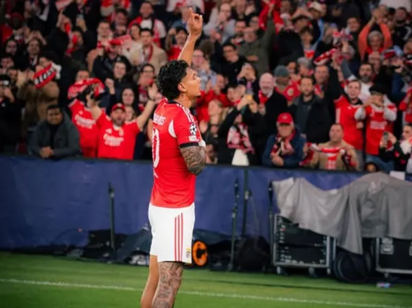 Richard Ríos está cerca de volver a las canchas con Benfica - Instagram @richardrios.m