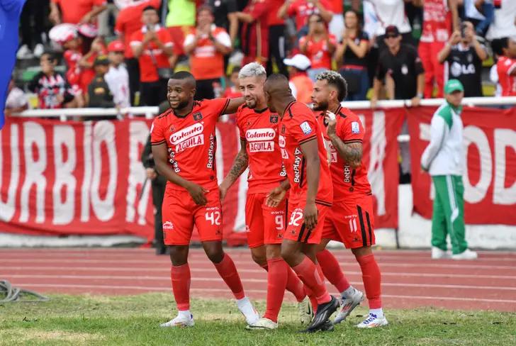 América vs Envigado en Palmira el pasado 25 de julio por la Liga Betplay Foto: Vizzorimage