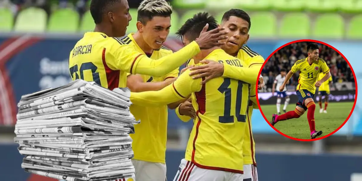 Ahora crack de selección sub-23 y lo que dijo prensa en Colombia de Daniel Ruiz 