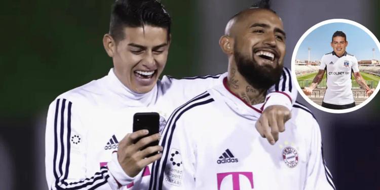 Vidal quiere a James en Colo Colo y el otro 10 de la Selección Colombia que brillo en Chile