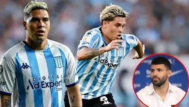 Así se rindió el Kun Agüero ante Juan Fernando Quintero siendo crack en Racing  