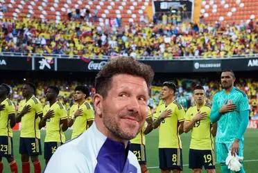 Diego Simeone tendría en la mira a un jugador de la Selección Colombia.