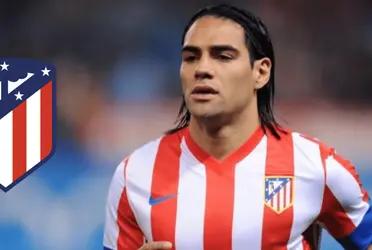 El Atlético de Madrid recordó una de sus mejores épocas en los últimos años, en la cual el delantero Falcao García era una de sus estrellas.