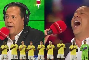 El Cantante del Gol lanzó una frase que se hizo viral en las redes sociales.