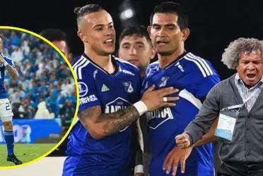 El capitán de Millonarios habló sobre su compañero quien viene marcando con la camiseta del azul  