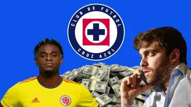 El Cruz Azul quiere a Duván Zapata