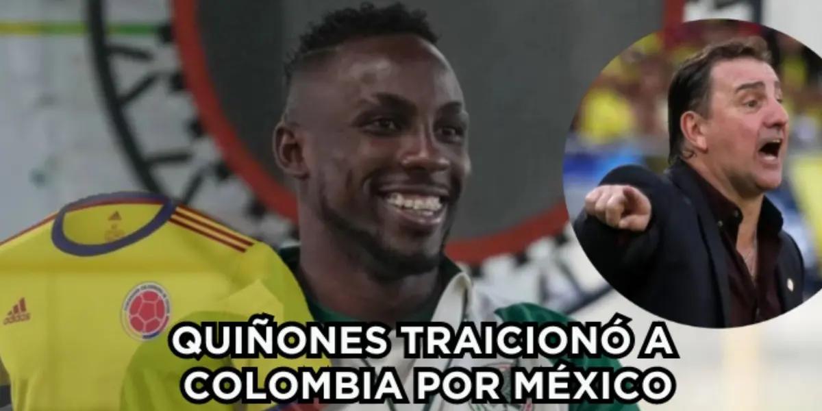 El delantero traicionó a la tricolor para jugar con la selección de México  