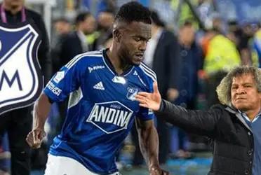 El entrenador de Millonarios habló sobre la situación del jugador  