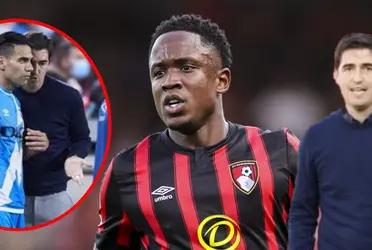 El entrenador español habló sobre Luis Sinisterra quien es una promesa de Bournemouth  