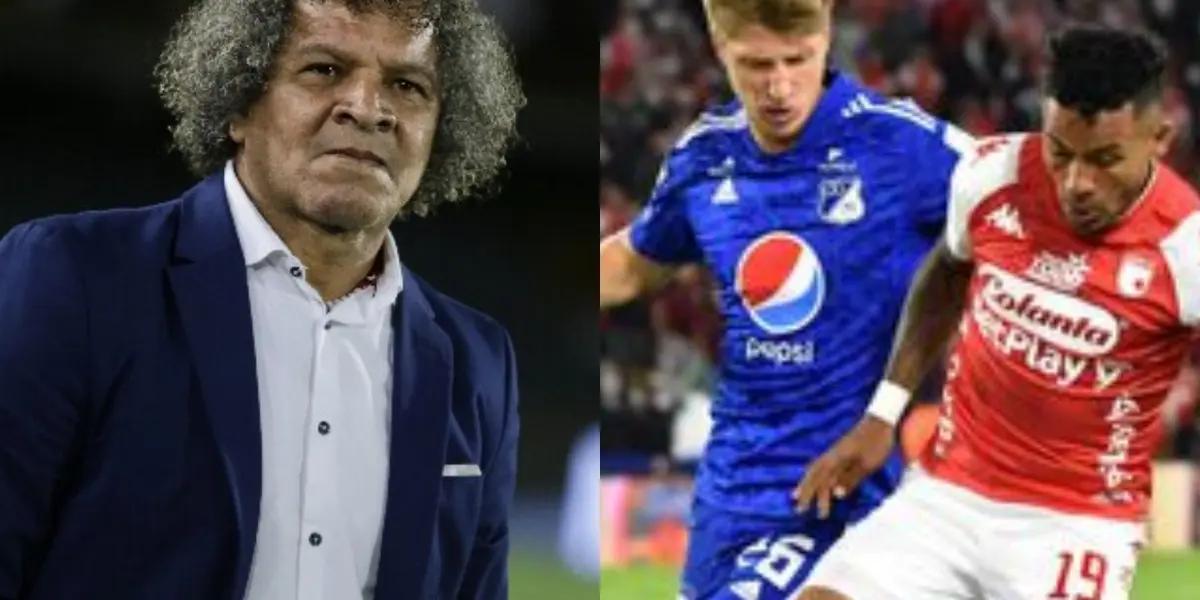 El entrenador habló luego de la derrota de Millonarios 3-2 ante Independiente Santa Fe 