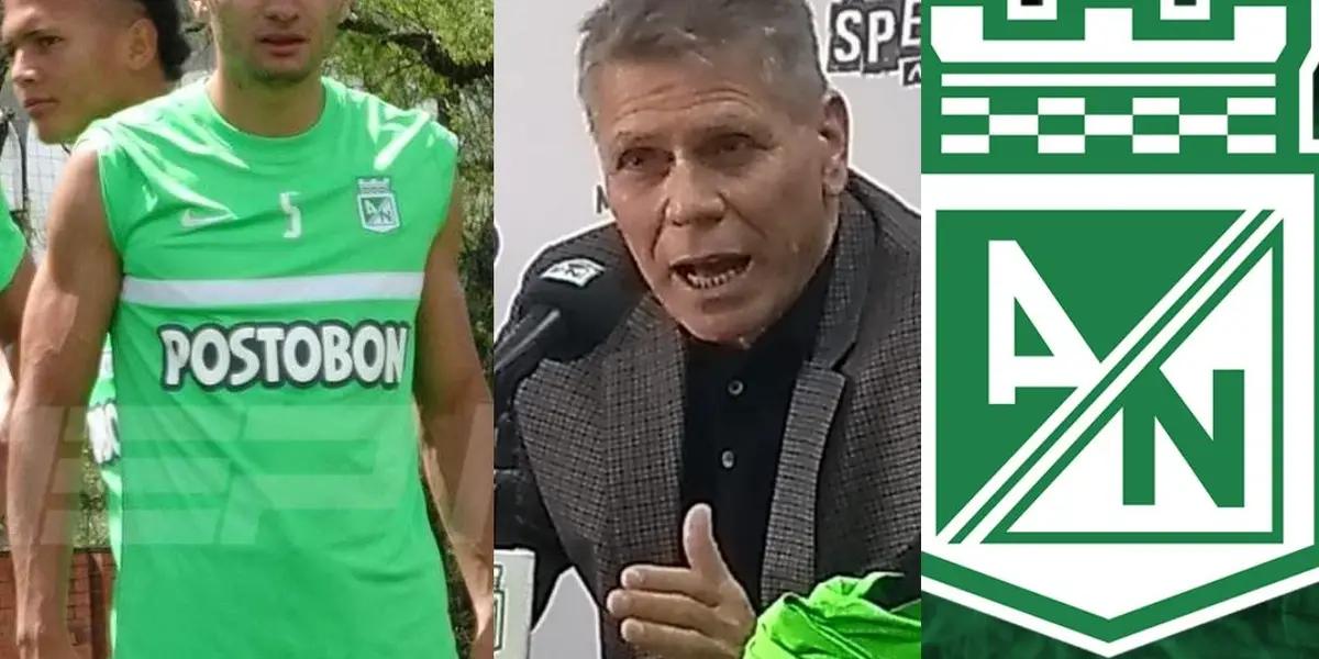 El entrenador le hizo una jugada sucia a Jhon Duque en Atlético Nacional ante el Deportivo Cali