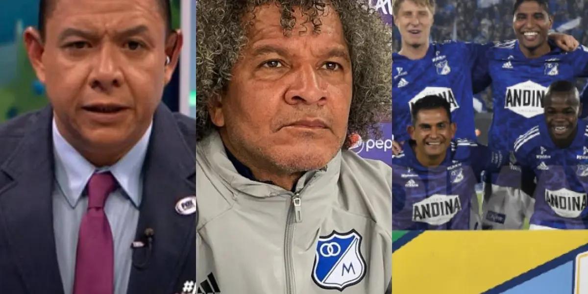 El exjugador hizo un duro comentario sobre el entrenador Alberto Gamero de Millonarios 