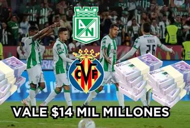 El jugador con pasado en Atlético Nacional podría irse al Villarreal de España.