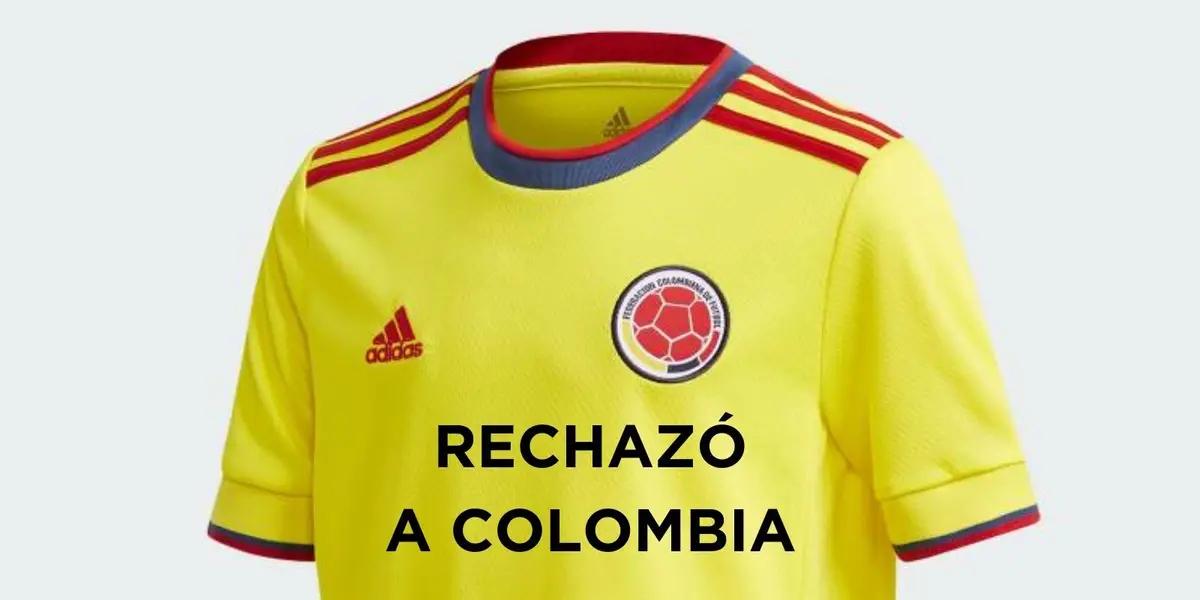 El jugador es colombiano y rechazó jugar con la Selección Colombia y ahora le llega el primer karma.