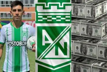 Emanuel Olivera salió de Atlético Nacional tras no llegar a un acuerdo económico en su renovación 