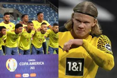 Erling Haaland firmó con el Manchester City, buscan reemplazo para su puesto en Alemania y un colombiano podría ser el elegido.