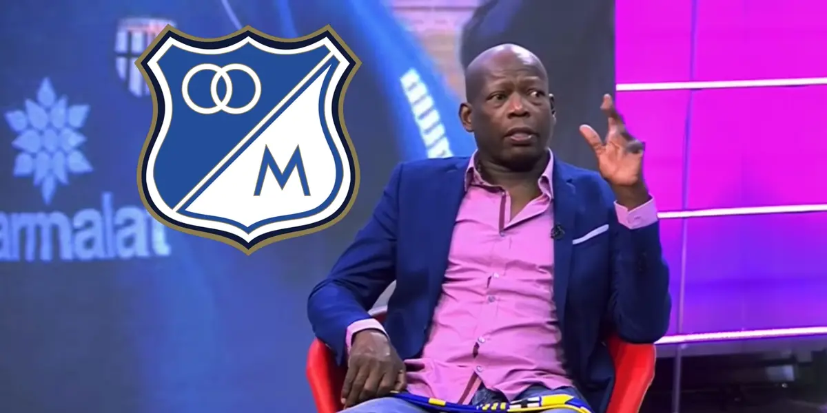 Faustino Asprilla hablando en ESPN Colombia