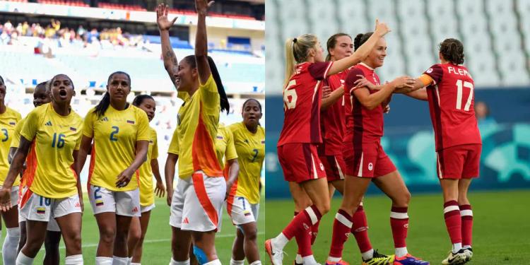 ¿A que hora juega la Selección Colombia femenina contra Canadá en París 2024?