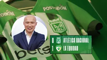 Foto: Atlético Nacional Twitter / La Equidad Twitter / Jorge Bermúdez YouTube Canal