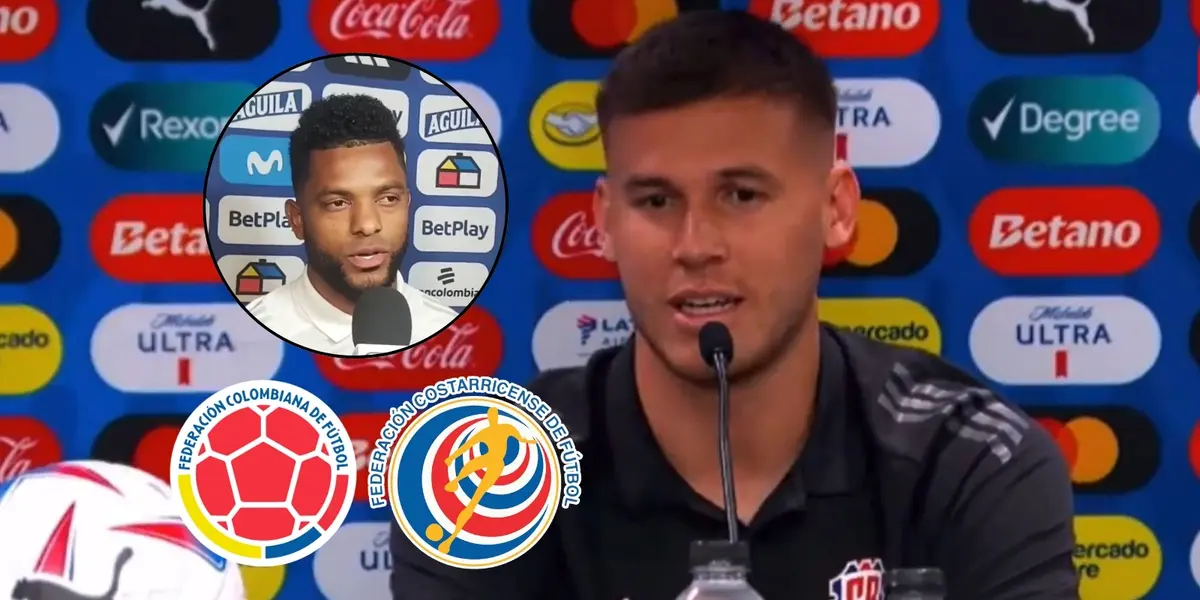 Borja se quejó del juego ratonero de Costa Rica, Juan Pablo Vargas se hartó y le respondió