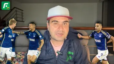 Foto: Captura de Youtube El Futbolero, Millonarios FC y Falcao