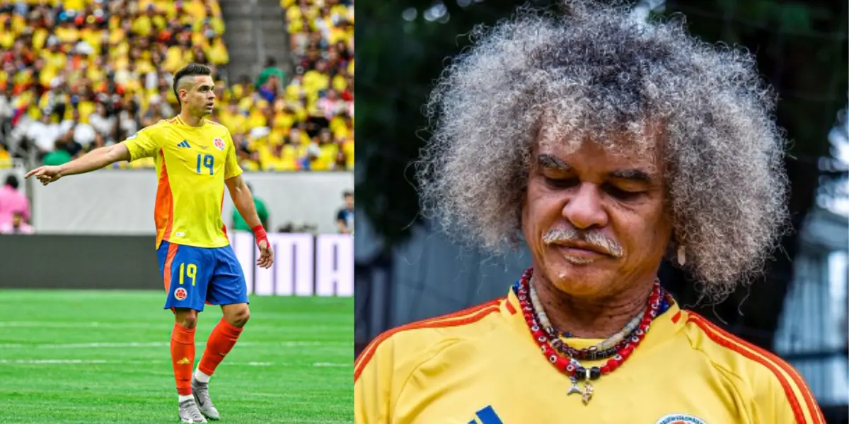 Rafael Santos Borré le sacó la piedra a Carlos Valderrama en la Selección Colombia